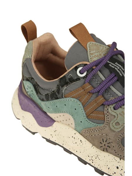 Sneakers Flower Mountain YAMANO 3 Grigio Scuro